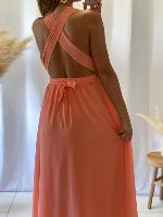 Robe Annabelle (Abricot)