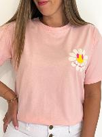 Tee shirt Daisy (rose)