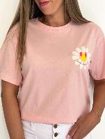 Tee shirt Daisy (rose)