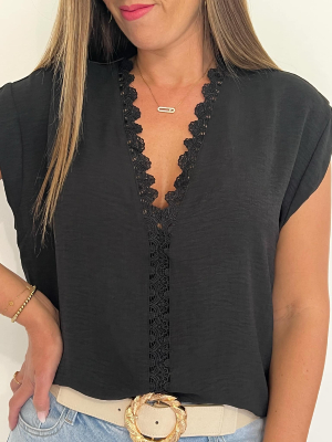 Blouse Charline (Noire)