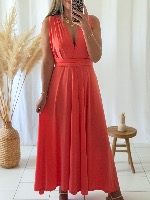 Robe Lyly (corail)