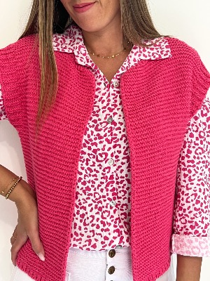 Gilet Maria (fushia)