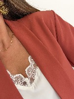 Veste blazer Nolan (terracota)