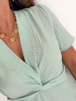 Robe Héléna (vert d'eau)