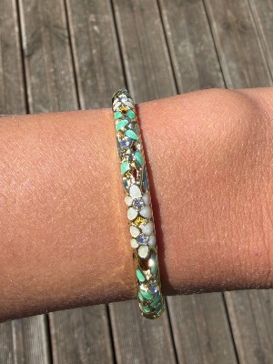 Bracelet Thaïs vert (fin)