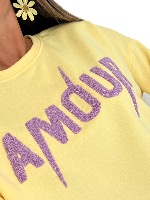 Sweat Léandre (jaune)