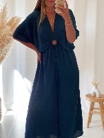 Combi pantalon Léa (bleu canard)