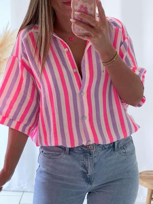Chemise Linda (violette)