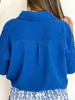 Chemise Olga (bleu)