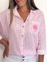 Chemise Palmyre (rose bébé)