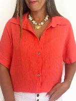 Chemise Anissa (corail)