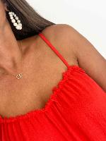 Combi pantalon June (corail)