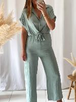 Combi pantalon Carla (Vert d'eau)