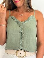 Débardeur Benedicte (vert) 