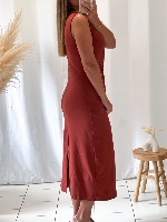 Robe Alyssa (rouille)