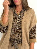 Gilet Arthur (camel)