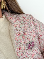 Veste réversible Adriana (écrue) PRÉ COMMANDE (expédition prévue vers le 21/01)