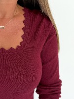 Top Yaël bordeaux