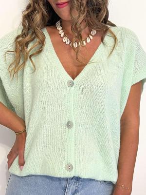 Gilet Noé (Vert d'eau)