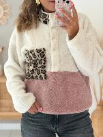 Veste polaire Paga (rose)