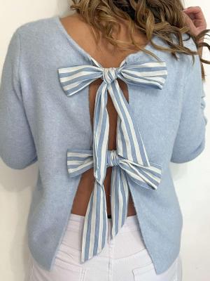 Pull Clovis (Bleu)