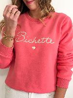 Sweat "Bichette" (corail)