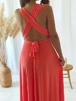 Robe Lyly (corail)