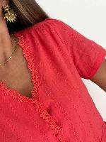 Robe Rosaline (corail)