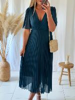 Robe Emilia (bleu canard)