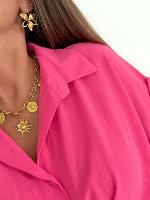 Robe Romane (fuchsia)