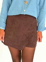 Jupe short Betty (chocolat)