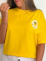 Tee shirt Smiley (jaune)