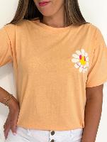 Tee shirt Daisy (orange)