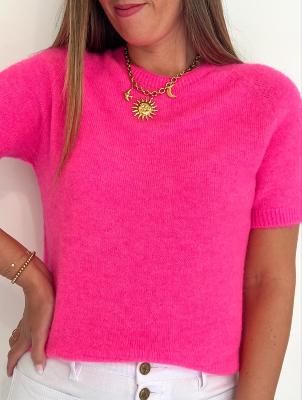 Top Louis (rose fluo)