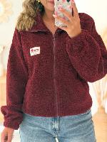 Veste polaire Aria (bordeaux)