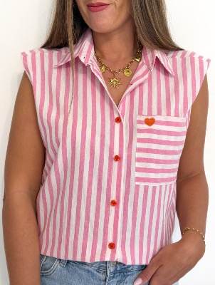 Blouse Olympe (rose)