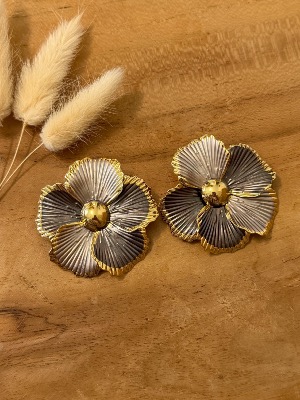 Boucles d’oreilles Vanille