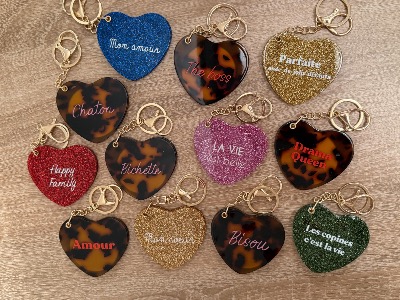 Porte clés Miroir de poche