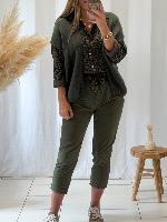 Pantalon Davy (kaki)