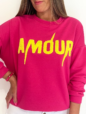 Sweat Léandre (fushia)