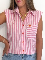 Blouse Olympe (rose)