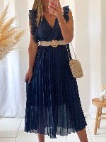Robe Angèle (Bleu marine)