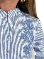 Blouse Perline (bleue)