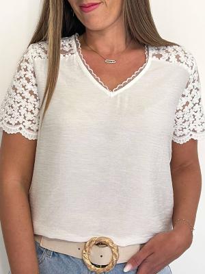 Blouse Zoé (blanche)