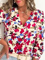 Blouse Abigail (fuchsia)