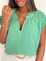 Blouse Katou (vert)