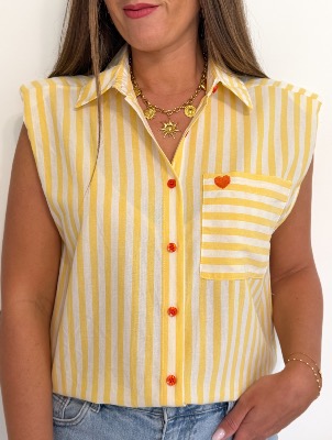 Blouse Olympe (jaune)