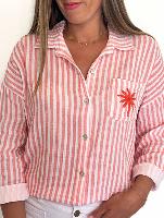 Chemise Palmyre (corail)