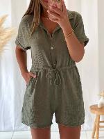 Combishort Aline (kaki)