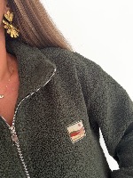 Veste polaire Aria (kaki)